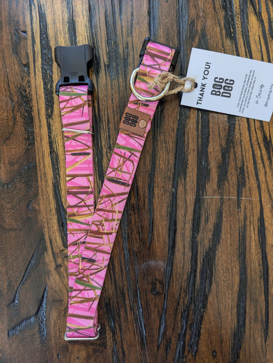 Pink Waterfowl Camo Collar