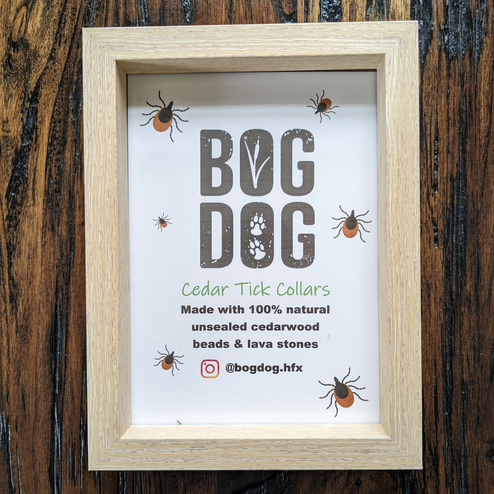 All Natural Tick Collars by Bog Dog