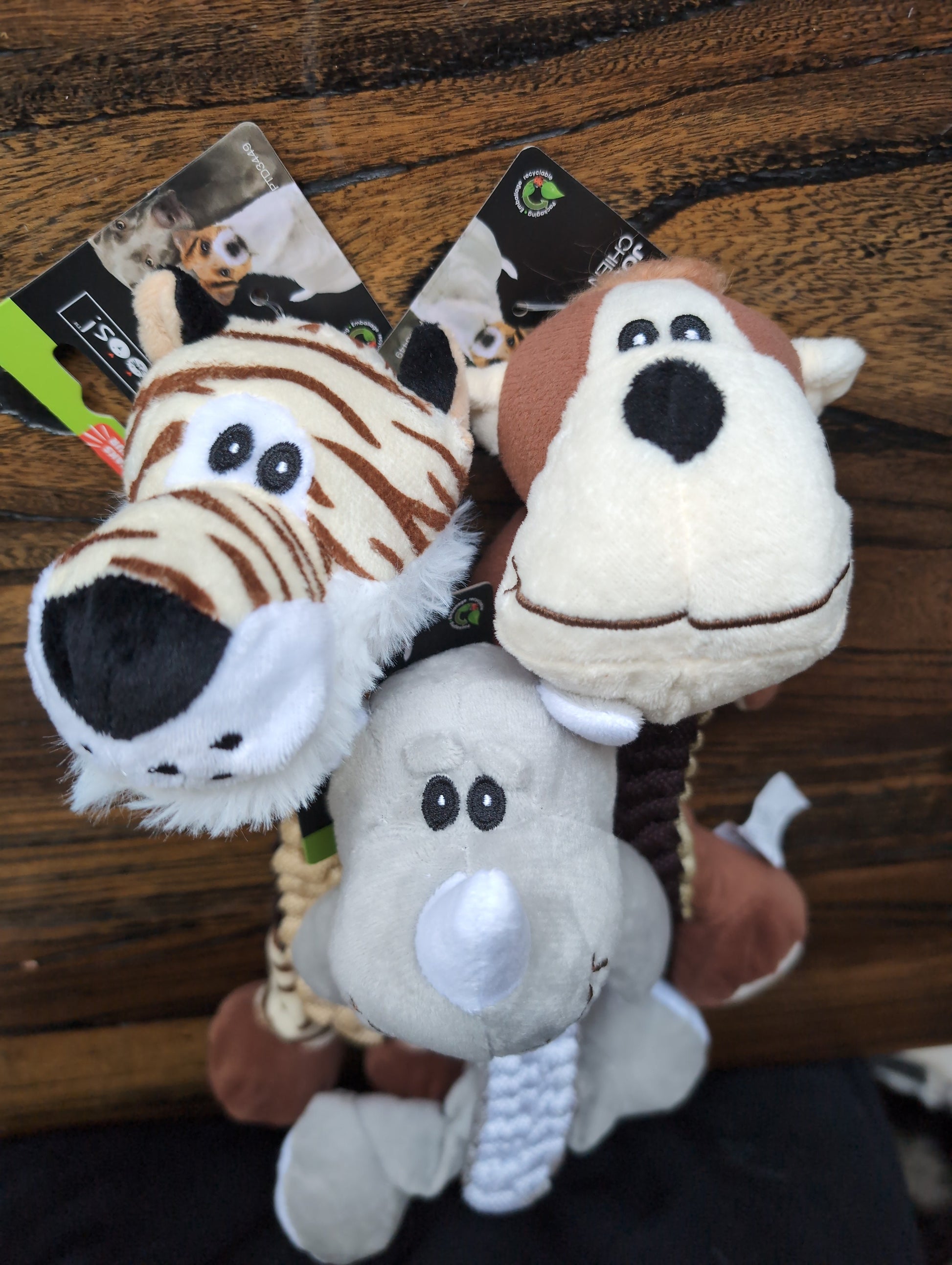 Animal plush toys