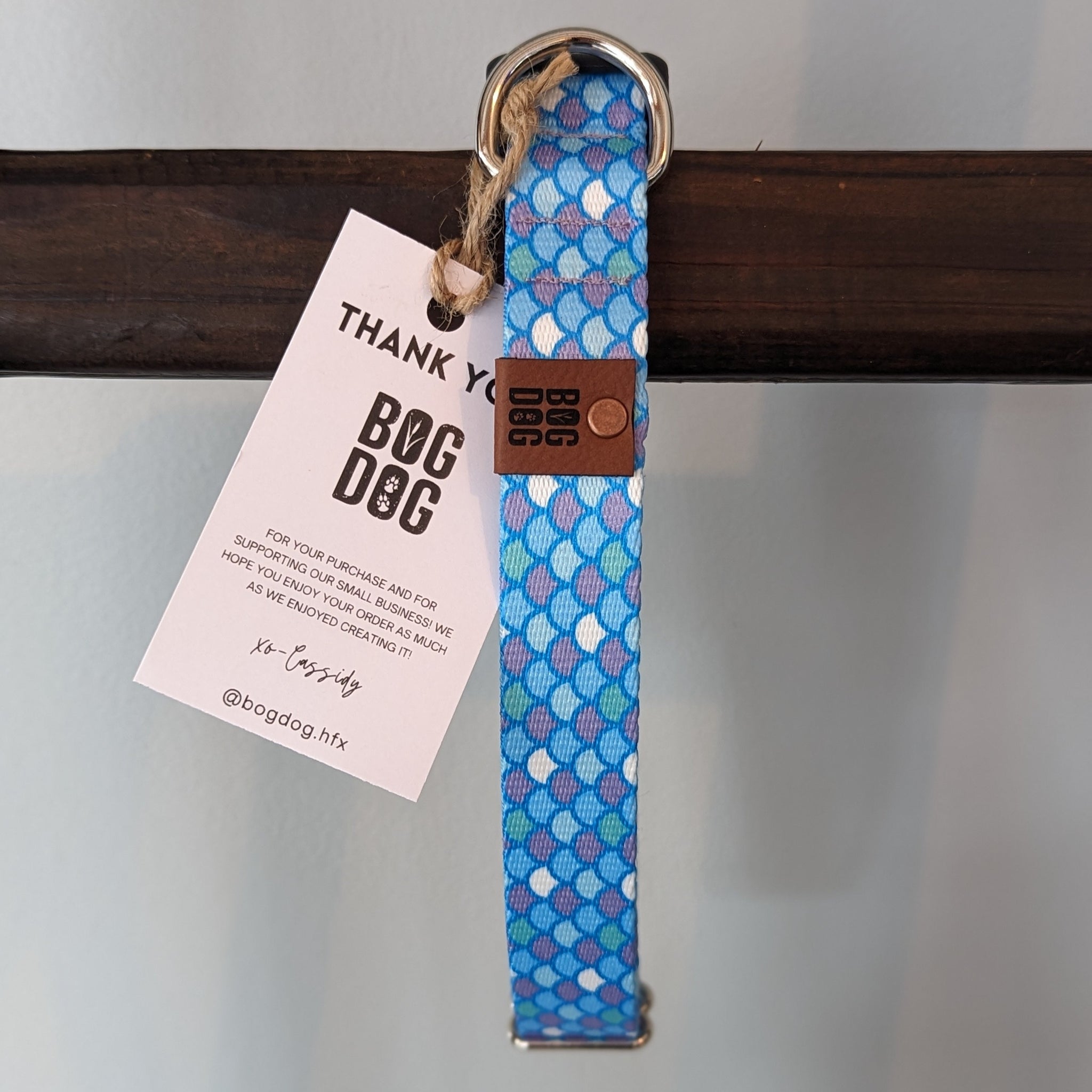 Hand Made Dog Collars by Bog Dog Canada